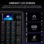 Teclado mecánico inalámbrico Corsair Vanguard 96 CH-91F901E-NA RGB 96% interruptores MLX intercambiables sondeo 8000Hz F