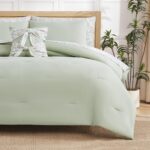 Juego de cama 8 piezas Felicity Jessica Simpson YMF Carpets JSAO001003 floral verde salvia King