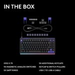 Teclado para juegos Logitech G512 X 75 920-013926 analógico mecánico DUAL SWAP TMR intercambiable en caliente táctil son