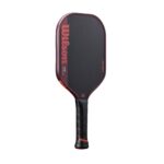 Wilson 's Blaze SF Pro 13 - Paleta de pickleball - Negro/Rojo, 4-1/4"