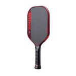 Wilson 's Blaze SF Pro 13 - Paleta de pickleball - Negro/Rojo, 4-1/4"