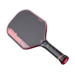 Wilson 's Blaze SF Pro 13 - Paleta de pickleball - Negro/Rojo, 4-1/4"