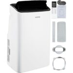Aire acondicionado portátil 3 en 1 Garvee JHS INC JHS-A020J-09KR-D 14000 BTU refrigeración deshumidificador ventilador 7