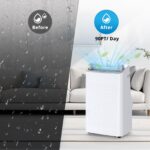 Aire acondicionado portátil Garvee JHS INC JHS-A020K-09KR-D 14000 BTU 3 en 1 refrigeracion deshumidificador ventilador 3