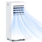 Aire acondicionado portátil 3 en 1 Line Blaster PAC-A016B-07KR 12000 BTU deshumidificador ventilador silencioso enfría h