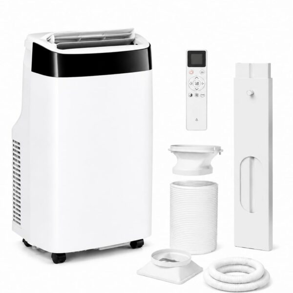 Aire Acondicionado Portátil PeakPursuit 10000 BTU 4 en 1 refrigeración deshumidificador ventilador modo sueño control re