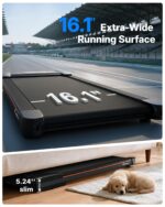 Caminadora de Escritorio MERACH W50 Lite 3.0 HP Inclinación Automática 10% 350 lb Altavoz Bluetooth