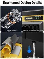 Enfriador Evaporativo Uthfy JH-40BI YELLOW 40 pulgadas 4800 CFM tanque 11 galones 3 velocidades oscilación 120 grados 3