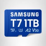 Samsung microSDXC T7 1TB, velocidades de transferencia de hasta 170 MB/s, hecho para jugadores casuales, creadores afici