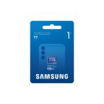 Samsung microSDXC T7 1TB, velocidades de transferencia de hasta 170 MB/s, hecho para jugadores casuales, creadores afici