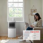 Aire acondicionado portátil inteligente LG LP0626PGSF 6000 BTU SACC 10000 BTU ASHRAE 115V 250 pies cuadrados control rem