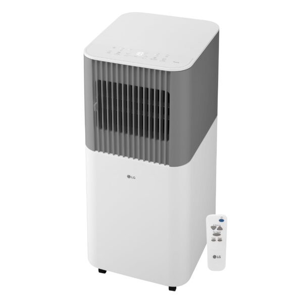 Aire acondicionado portátil LG LP0626PGF 6000 BTU SACC 10000 BTU ASHRAE 115V 250 pies cuadrados control remoto LCD silen