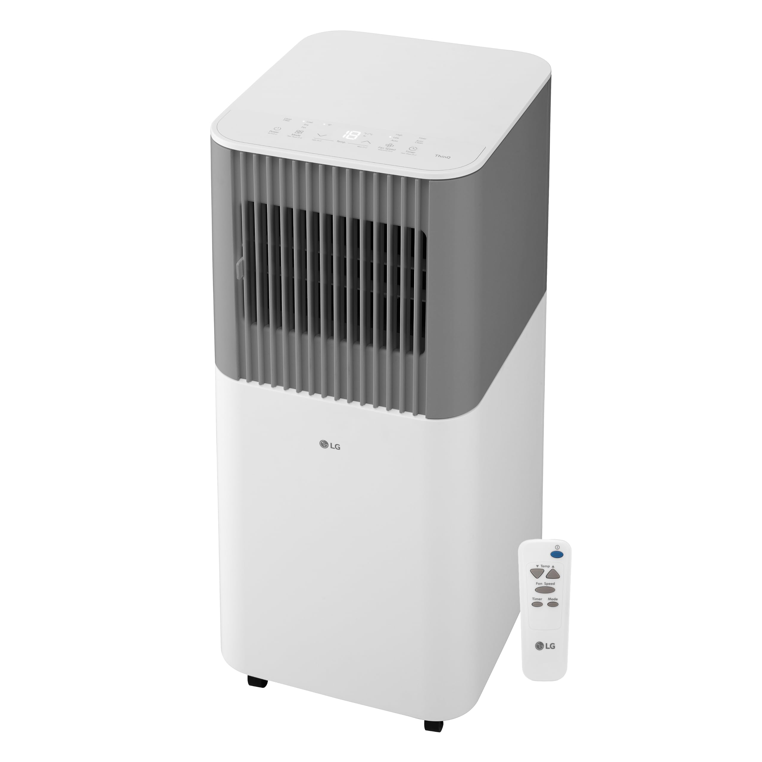 Version 1.0.0 Aire acondicionado portátil LG LP0626PGF 6000 BTU SACC 10000 BTU ASHRAE 115V 250 pies cuadrados control remoto LCD silen