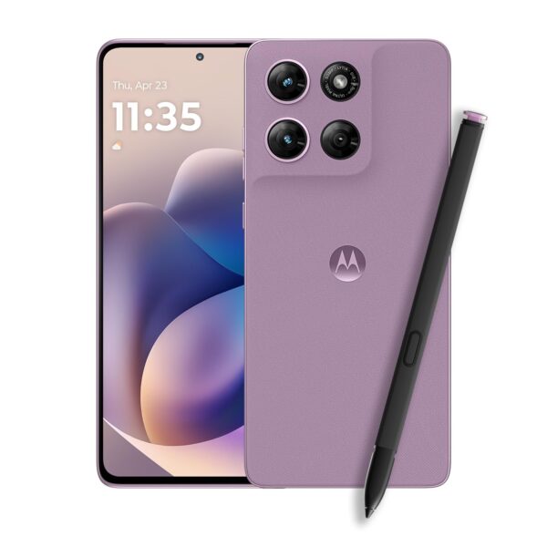 Smartphone Motorola Moto G Stylus 2026 PBAM0013US 8 GB RAM 128 GB cámara 50 MP color lavanda Pantone 5G