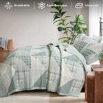Colcha reversible Woolrich cabana WR13-4090 E&E Co. Ltd DBA JLA Home diseño cabaña color sólido ropa de cama ligera toda