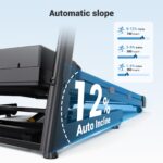 Caminadora THERUN Inclinacion Automatica 12 Niveles 0%-12% Motor 3 HP 0.5 a 9 MPH Capacidad 300 Libras Correa 43 x 16.5
