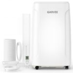 Aire acondicionado portátil Garvee PHK_37EGDNDG 14000 BTU con control remoto y pantalla LCD deshumidificador ventilador