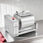 VEVOR Marinador de vaso de carne, máquina de marinar en vaso al vacío de 10 litros con rotación bidireccional automática