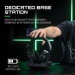Audífonos Gamer Inalámbricos Nacon RIG R8 Spectre PRO HX Drivers Grafeno Dolby Atmos 3D Dual 2.4GHz Bluetooth 60H Xbox S