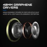 Auriculares gaming inalámbrico Nacon RIG R8 SPECTRE PRO HS 10-1826-01 2.4GHz Bluetooth 60h batería micrófono cancelación