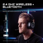 Auriculares gaming inalámbrico Nacon RIG R8 SPECTRE PRO HS 10-1826-01 2.4GHz Bluetooth 60h batería micrófono cancelación