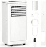 Aire acondicionado portátil Electactic NPLA3-06C/X1E 10000 BTU modos frío ventilador seco sueño temporizador 24 horas 45