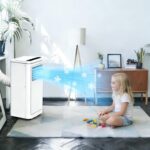 Aire acondicionado portátil Electactic NPLA3-06C/X1E 10000 BTU modos frío ventilador seco sueño temporizador 24 horas 45