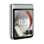 Teléfono Plegable Motorola Razr 2026 PBB70009US desbloqueado 8GB RAM 256GB cámara 50MP blanco brillante