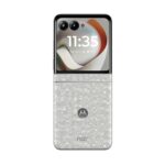 Teléfono Plegable Motorola Razr 2026 PBB70009US desbloqueado 8GB RAM 256GB cámara 50MP blanco brillante