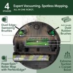 Robot aspirador y trapeador iRobot Roomba Max 705X modelo X184020 combo base de lavado automático succión 175 veces cepi