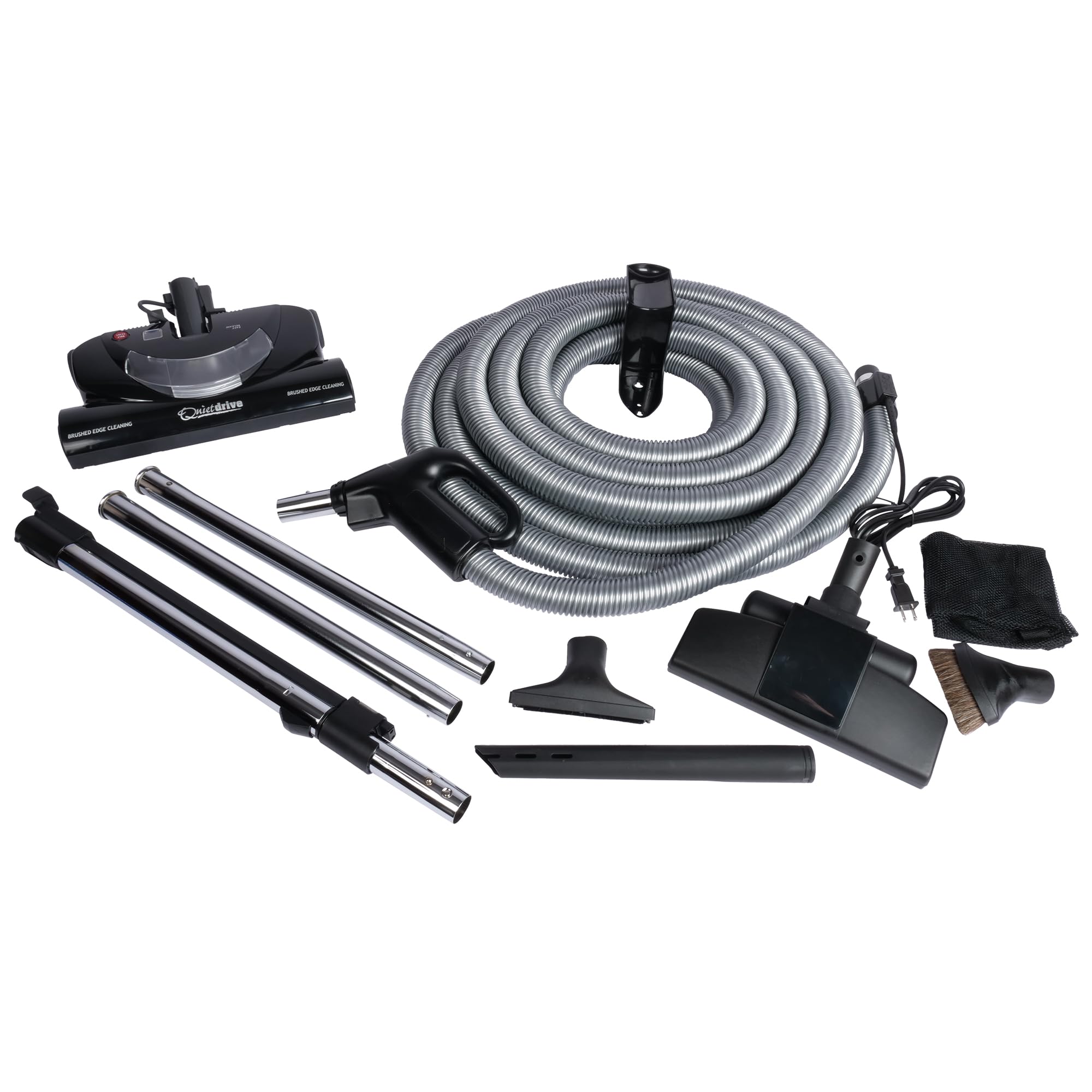 Version 1.0.0 Kit de boquilla de alimentación para vacío central Cen-Tec Systems CT20QD 90394 con manguera de 4 cables y varilla teles