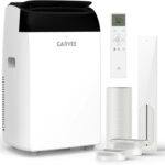 Aire Acondicionado Portátil Garvee 14000 BTU 3 en 1 Frío Deshumidificador Ventilador con Control Remoto y Kit de Ventana
