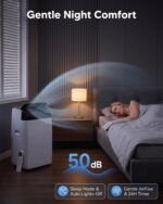 Aire Acondicionado Portátil Garvee 14000 BTU 3 en 1 Frío Deshumidificador Ventilador con Control Remoto y Kit de Ventana