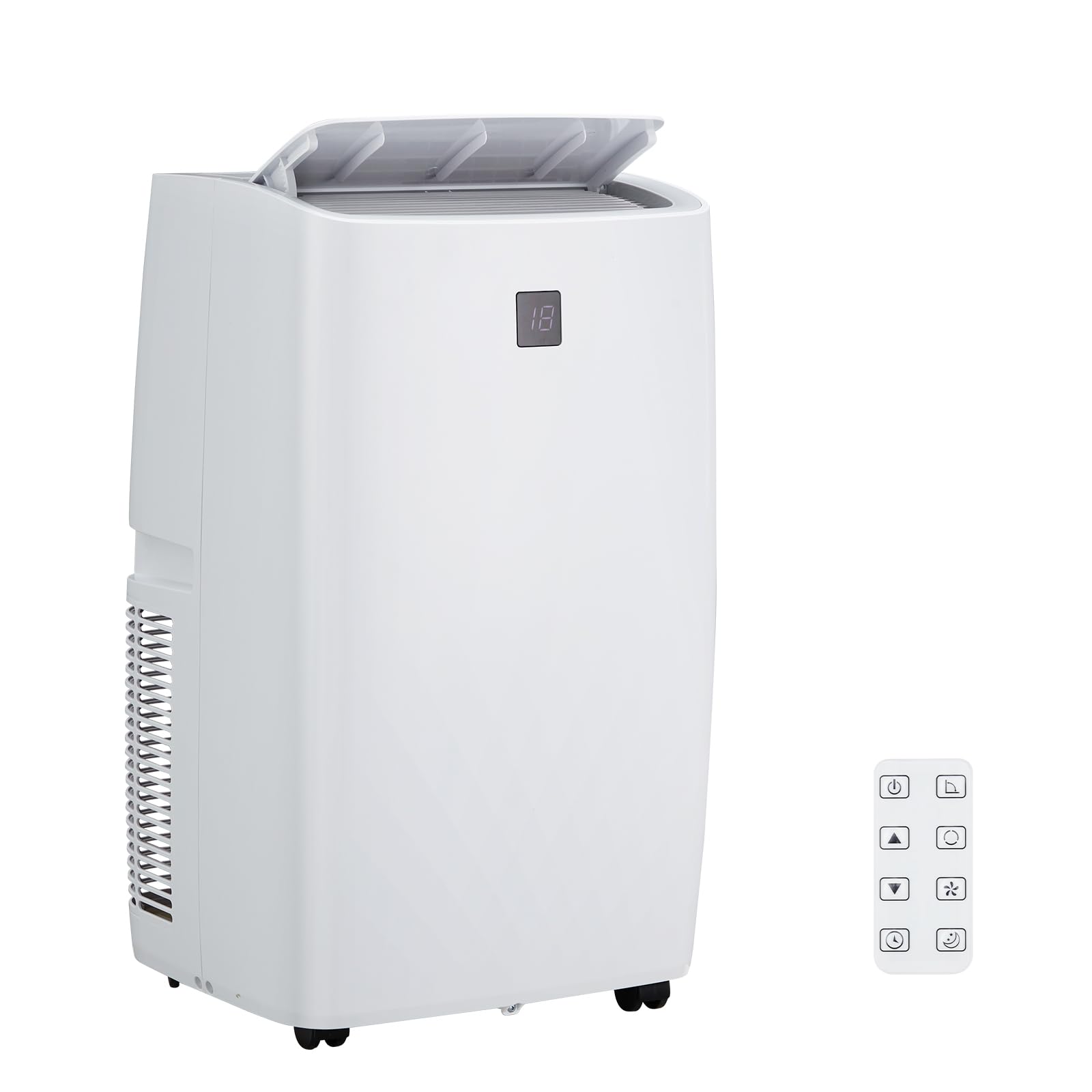 Version 1.0.0 Aire acondicionado portátil Towallmark TW14KYDKT0318ad26 14000 BTU 3 en 1 enfría hasta 750 pies cuadrados deshumidificad