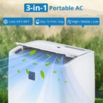 Aire acondicionado portátil Towallmark TW14KYDKT0318ad26 14000 BTU 3 en 1 enfría hasta 750 pies cuadrados deshumidificad