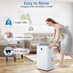Aire acondicionado portátil Towallmark TW14KYDKT0318ad26 14000 BTU 3 en 1 enfría hasta 750 pies cuadrados deshumidificad