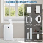 Aire acondicionado portátil Towallmark TW14KYDKT0318ad26 14000 BTU 3 en 1 enfría hasta 750 pies cuadrados deshumidificad