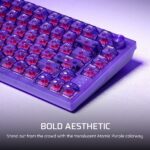 Teclado Mecánico Inalámbrico Corsair K65 Plus 75% CH-91D421E-NA interruptores lineales MLX Red v2 RGB amortiguación dobl