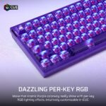 Teclado Mecánico Inalámbrico Corsair K65 Plus 75% CH-91D421E-NA interruptores lineales MLX Red v2 RGB amortiguación dobl