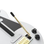 Controlador de Guitarra CRKD Gibson Les Paul 26-LP Alpine White Pro multiplataforma Nintendo Switch PC Android PS4 PS5
