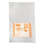 Revestimiento protector para estante de refrigerador transparente de plástico cortable 22 x 13.75 pulgadas paquete de 96