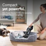 Aspiradora inalámbrica Bosch Unlimited 10 BXS1042GUC 2 baterías 140 min cargador rápido tubo flexible filtro HEPA 7 acce