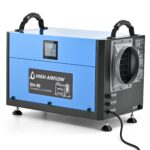 Deshumidificador EUHOMY DH-80-1G-VC 160 Pintas Comercial 7000 ft² Drenaje Automático