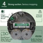 Robot aspirador y trapeador iRobot Roomba Plus 505X modelo N184020 combo base de lavado automático autovaciado 75 días a