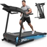 Caminadora Plegable FUNMILY Motor 4.5 HP Inclinacion Automatica 0 al 20 Porciento 12 Programas Capacidad 181 kg