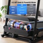 Caminadora Plegable FUNMILY Motor 4.5 HP Inclinacion Automatica 0 al 20 Porciento 12 Programas Capacidad 181 kg