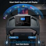 Caminadora Plegable FUNMILY Motor 4.5 HP Inclinacion Automatica 0 al 20 Porciento 12 Programas Capacidad 181 kg