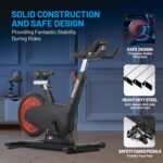 Bicicleta Estática Magnética SierraSquad ZQrd38152qbr4gzEvedNRwHRNi8Z 32 Niveles Resistencia Pantalla LCD Sensores de Pu