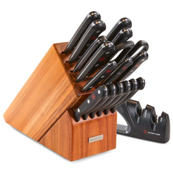 WÜSTHOF Juego de cuchillos gourmet de 18 piezas 1095071805