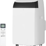Aire acondicionado portatil GarveeHome 14000 BTU 3 en 1 enfriador ventilador y deshumidificador con control remoto para